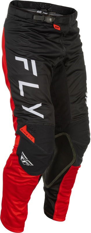 FLY RACING Kinetic Mesh Pants - Black/Red