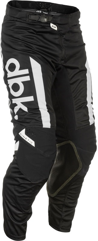 FLY RACING Kinetic Mesh DBK Pants - Black/White