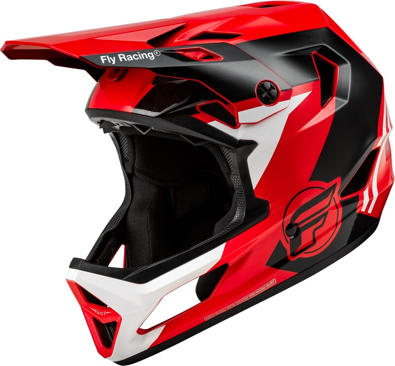 FLY RACING Rayce Bicycle Helmet - Red/Black/White