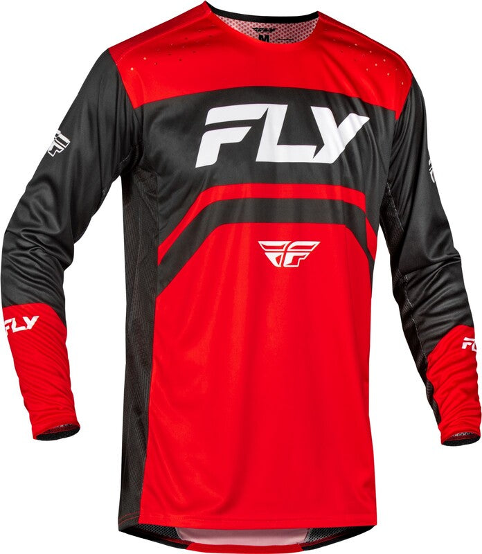FLY RACING Rayce Bicycle Youth Jersey - Red/Black/White