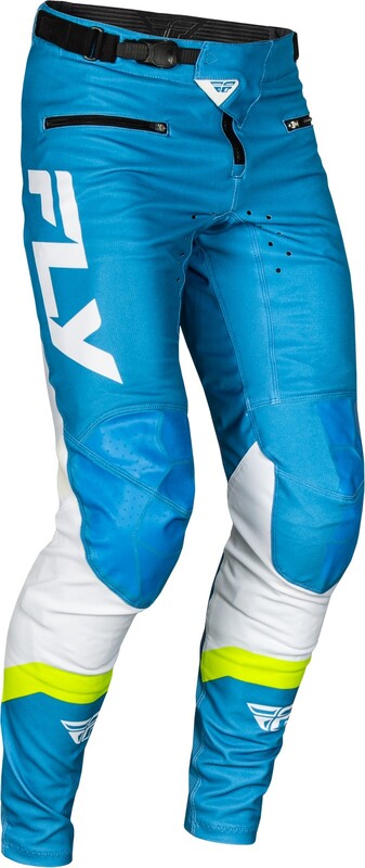 FLY RACING Rayce Bicycle Youth Pants - Blue/White/Lime Green