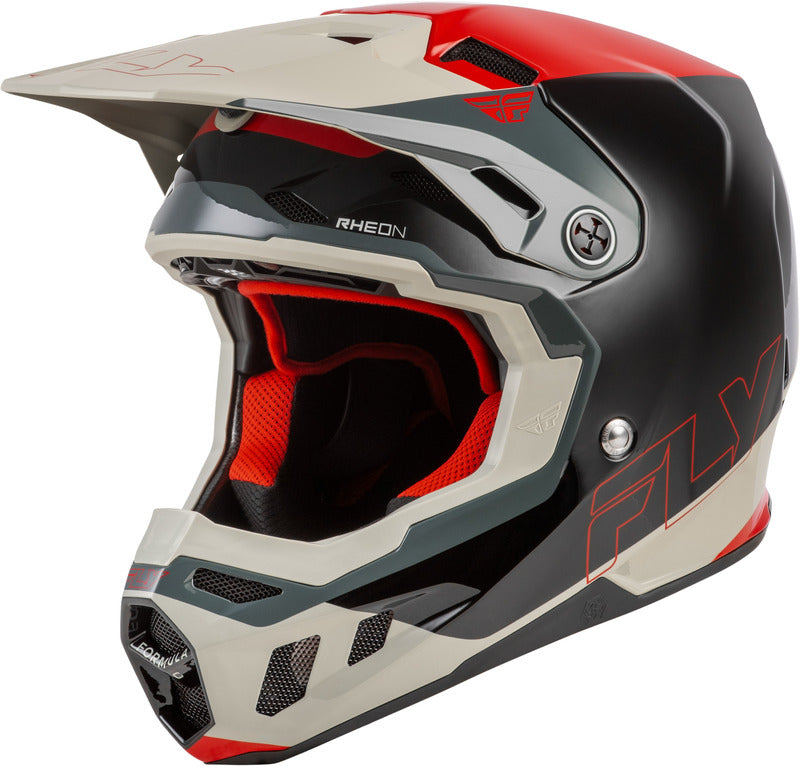 FLY RACING Formula CC Glide Helmet - Black/Red/Grey