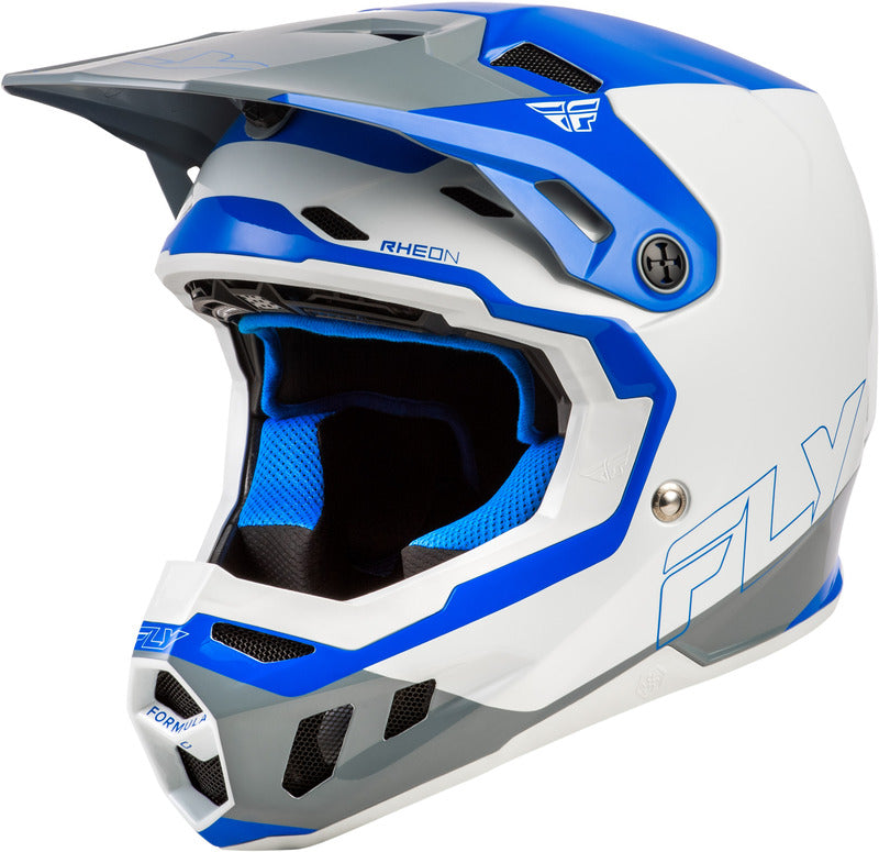 FLY RACING Formula CC Glide Helmet - Blue/Grey