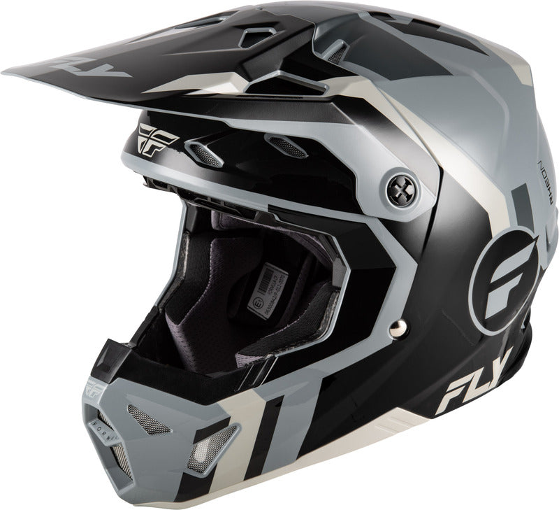 FLY RACING Formula CP Seal Helmet - Black/Grey