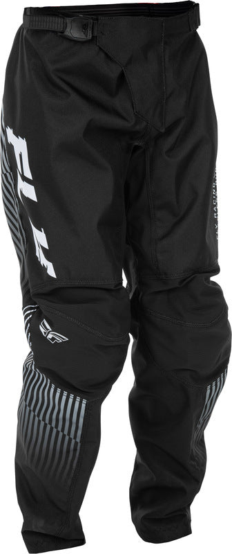 FLY RACING F-16 Youth Pants - Black/White