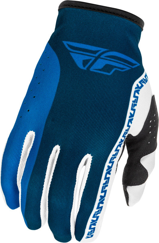 FLY RACING Lite Youth Gloves - Blue/White
