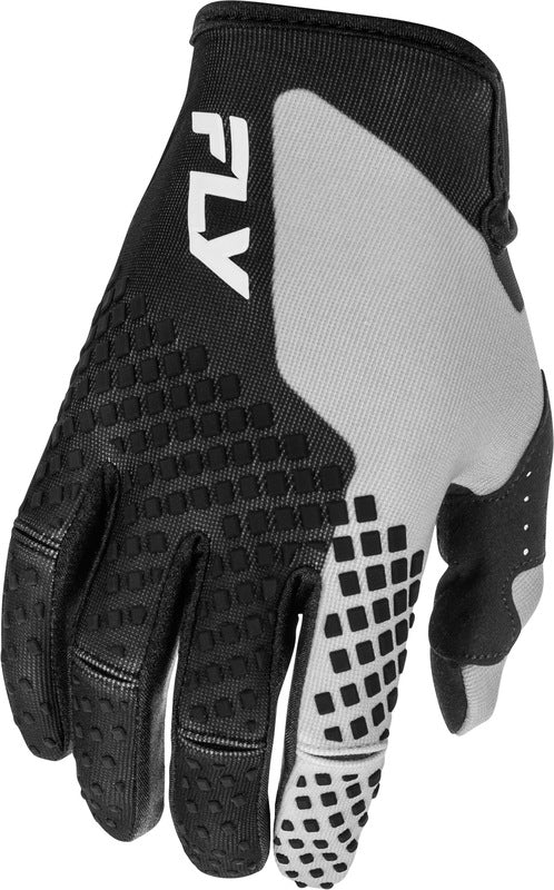FLY RACING Kinetic Youth Gloves - Black/Grey
