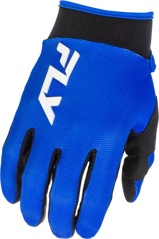 FLY RACING F-16 Youth Gloves - Blue/Dark Blue/White