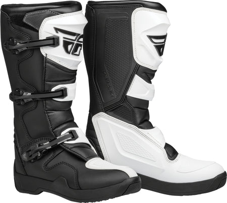 FLY RACING Maverik LT Boots - White/Black
