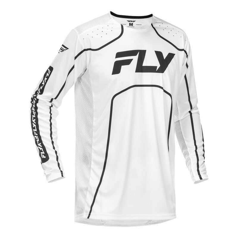 FLY RACING Rayce MTB Youth Jersey - White/Black