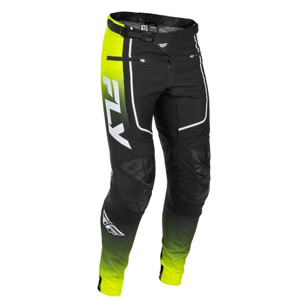 FLY RACING Rayce Youth MTB Pants - Lime/Black/White