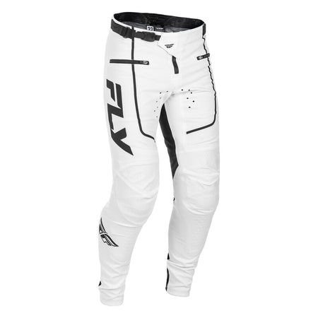 FLY RACING Rayce Youth MTB Pants - White/Black