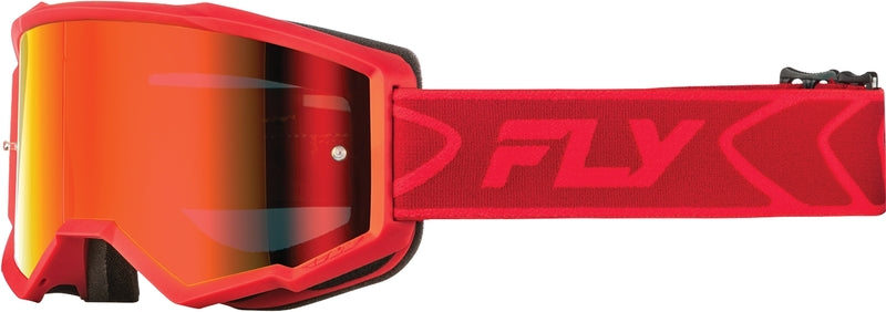 FLY RACING Zone Goggle Red - Red Lens