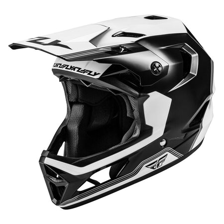 FLY RACING Rayce Repeat Youth Bicycle Helmet - Black/White