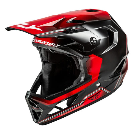 FLY RACING Rayce Repeat Youth Bicycle Helmet - Black/Red