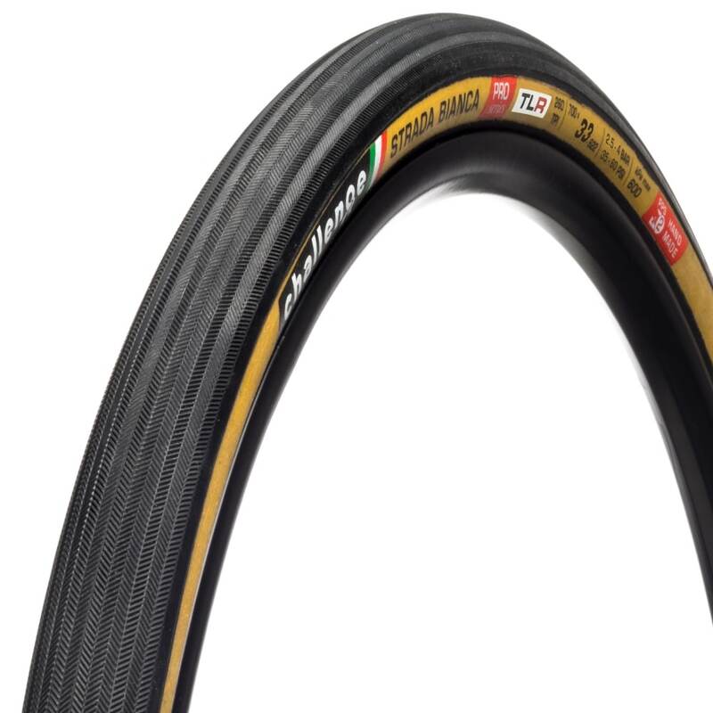 CHALLENGE Bicycle Tyre Strada Bianca Pro 700X33 TR/TAN