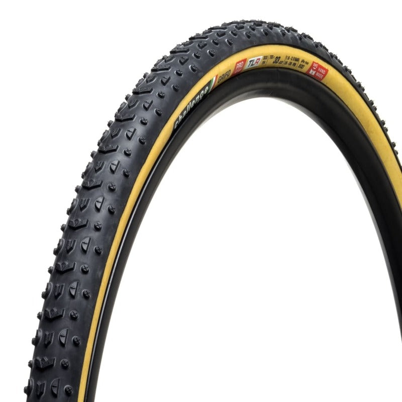 CHALLENGE Bicycle Tyre Grifo Pro CX 700X33 TR/TAN