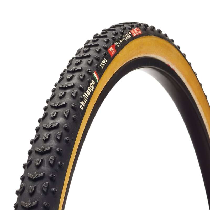 CHALLENGE Bicycle Tubular Grifo Pro 28X33 TAN
