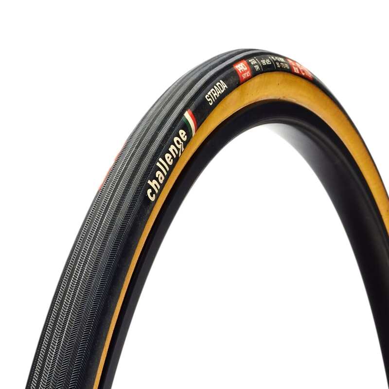 CHALLENGE Bicycle Tubular Strada 28X25 TAN