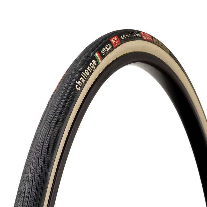 CHALLENGE Bicycle Tubular Strada Ultra Seta S 28X25 TAN