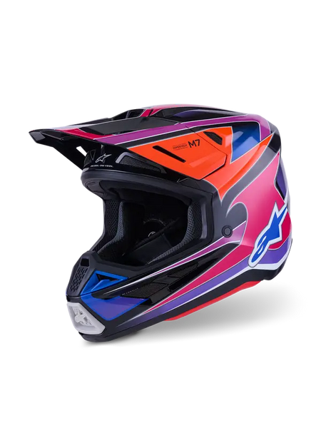 Helm SM7 FUSE Blauw/Paars/Roze