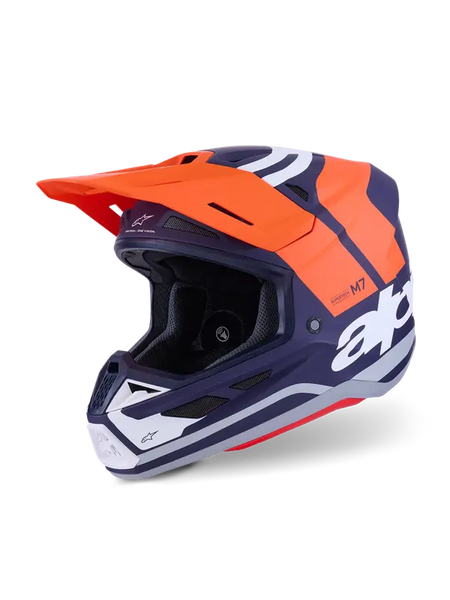Helm SM7 CORE Oranje/Blauw