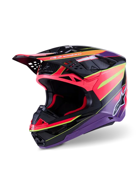 Helm S-M10 ERA Roze/Violet/Geel