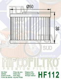 HIFLOFILTRO Oil Filter - HF112