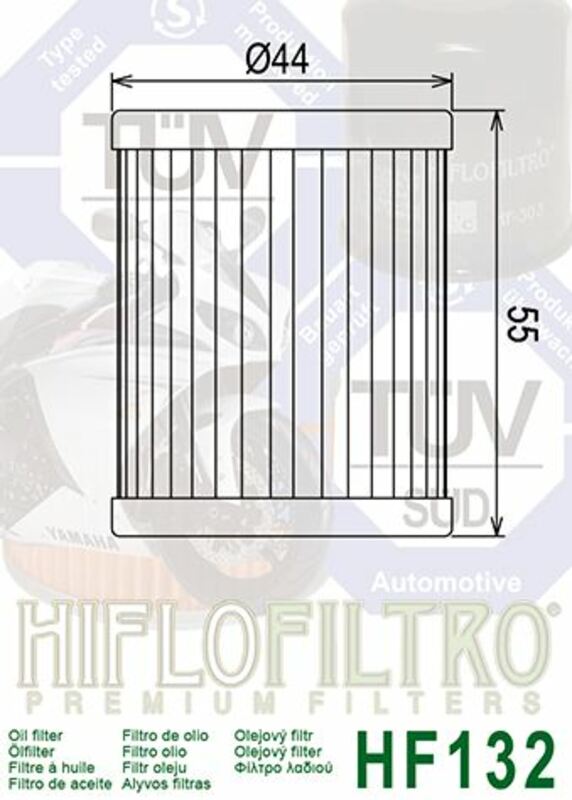HIFLOFILTRO Oil Filter - HF132