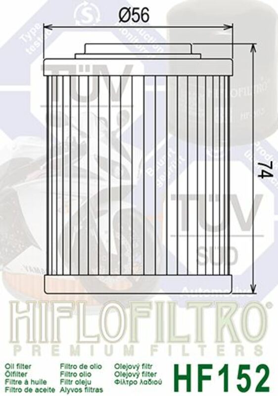 HIFLOFILTRO Oil Filter - HF152