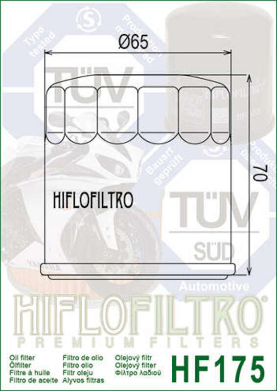 HIFLOFILTRO Oil Filter - HF175
