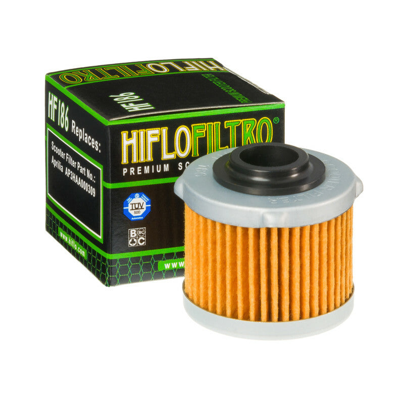 HIFLOFILTRO Oil Filter - HF186 Aprilia Scarabeo