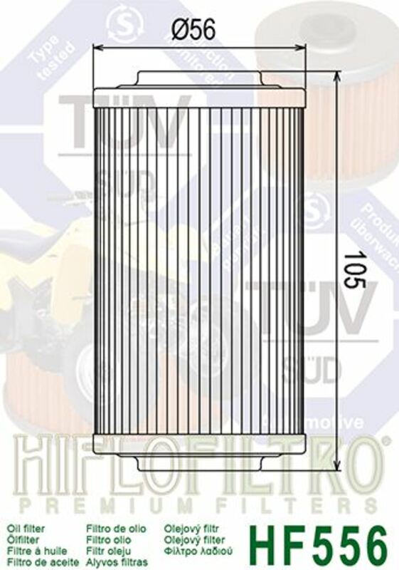 HIFLOFILTRO Oil Filter - HF556