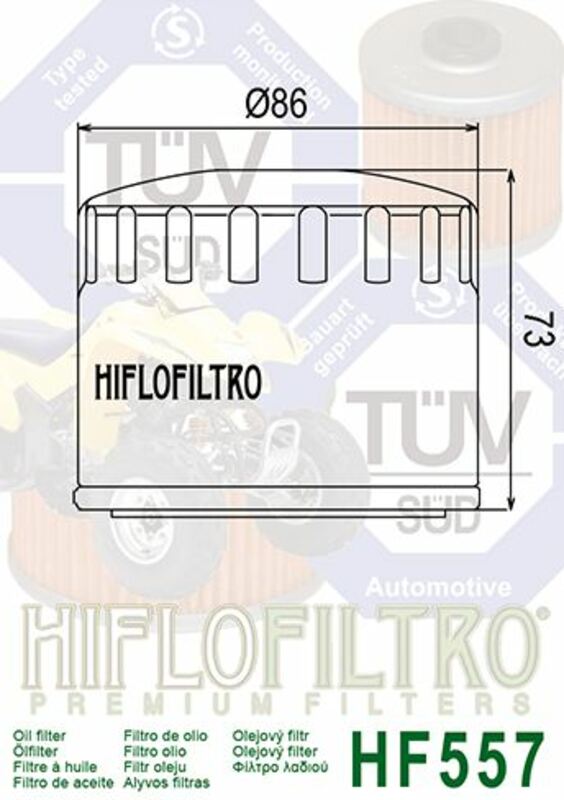 HIFLOFILTRO Oil Filter - HF557