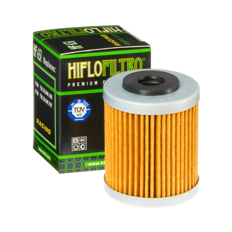 HIFLOFILTRO Oil Filter - HF651 Husqvarna/KTM