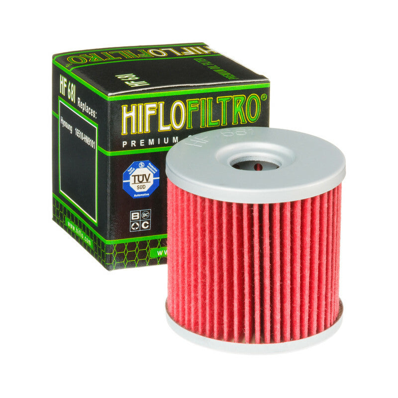 HIFLOFILTRO Oil Filter - HF681 Hyosung