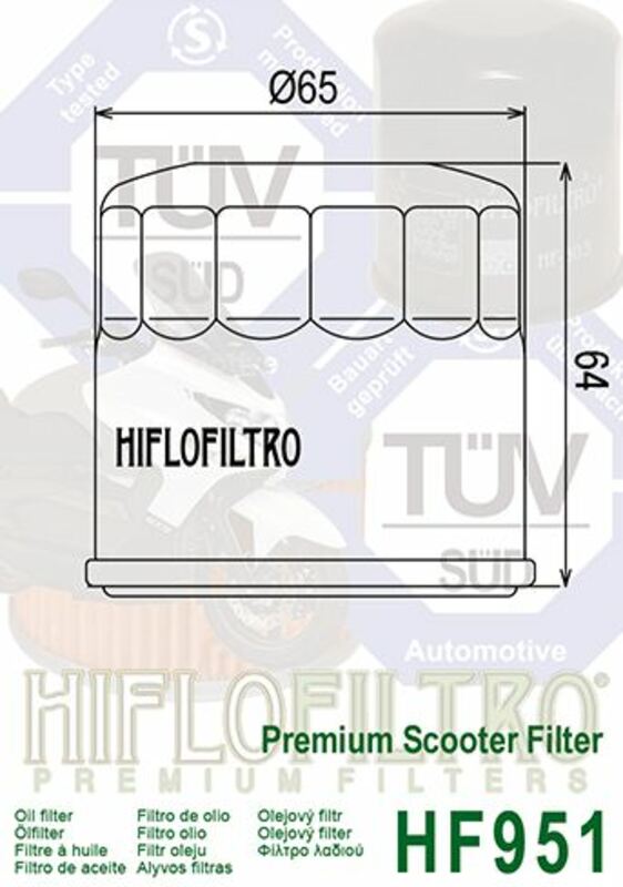 HIFLOFILTRO Oil Filter - HF951