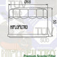 HIFLOFILTRO Oil Filter - HF985