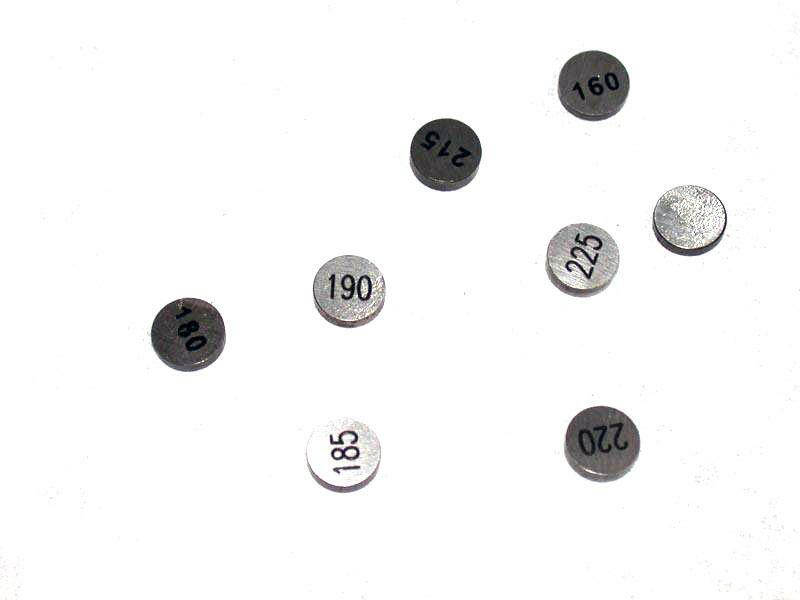 HOT CAMS Valve Shims Ã˜7,48x1.20 to 3.5mm - Set of 5