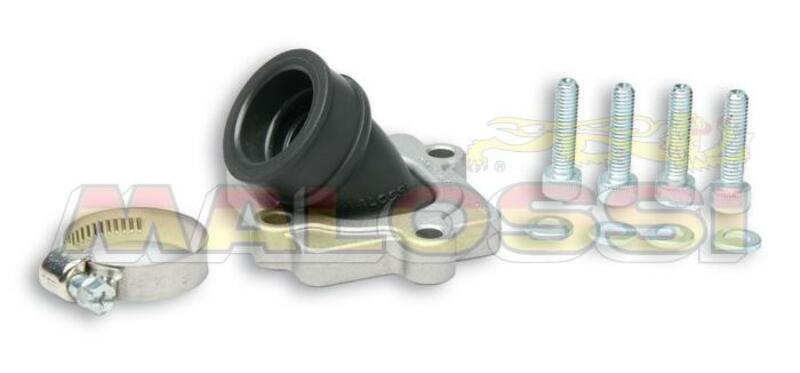 Inlet pipe Ã˜22 Malossi adjustable through 360Â° Minarelli Horizontal