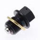 TECNIUM Magnetic Oil Drain Plug - Aluminium Black M14x1,5x13,5