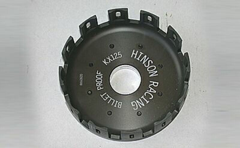 HINSON Clutch Basket Aluminum with HUB Damper Rubbers Kawasaki KX125 - 1010964