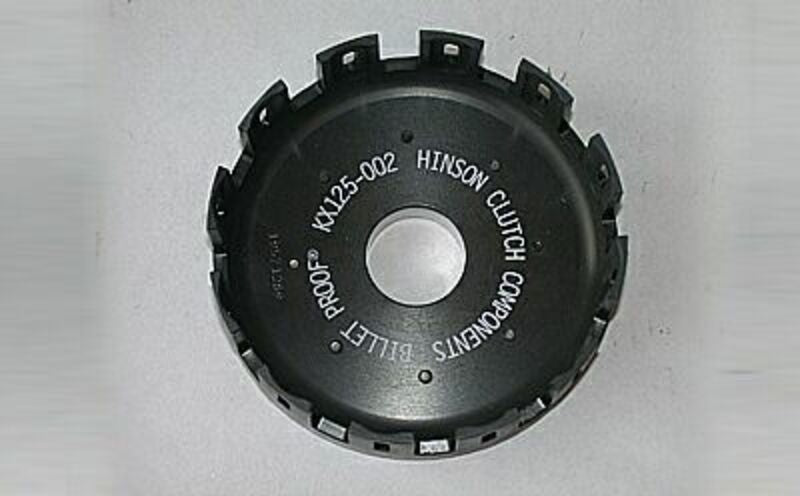 HINSON Clutch Basket Aluminum with HUB Damper Rubbers Kawasaki KX125 - 1010980