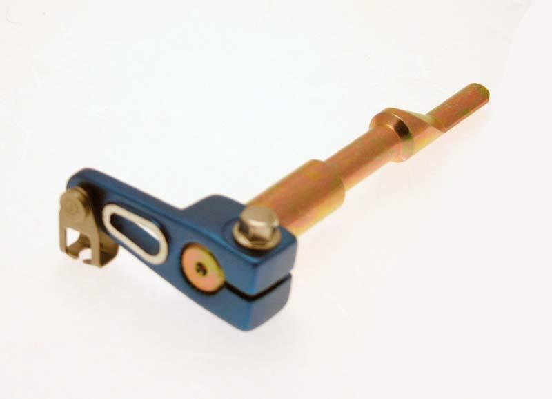 BIHR Clutch Pull Rod Aluminium Blue Anodized Minarelli AM6 Engines