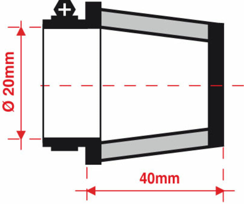 BMC Oil Breather Filter Ã˜20mm - FBSA20-40