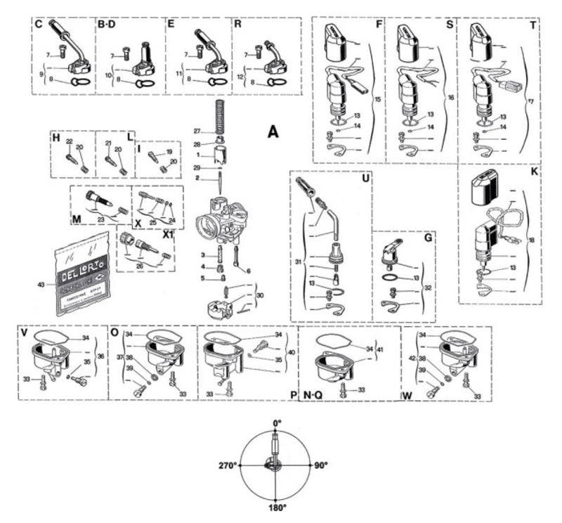 DELL ORTO PHVA TS Ã˜17,5mm Carburetor