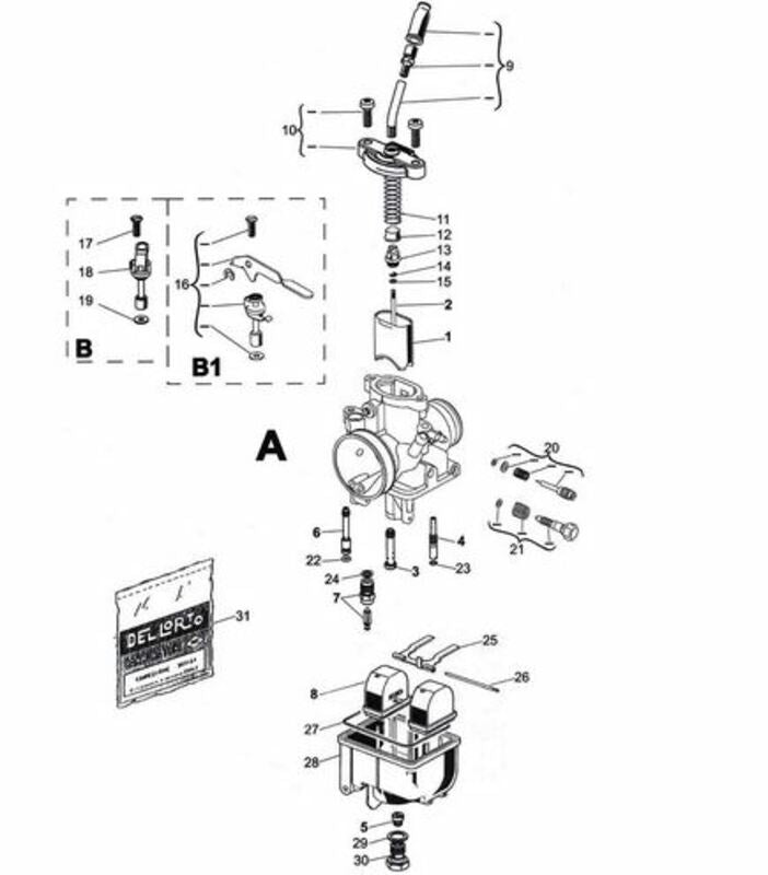 DELL ORTO VHST BS Ã˜28mm Carburetor