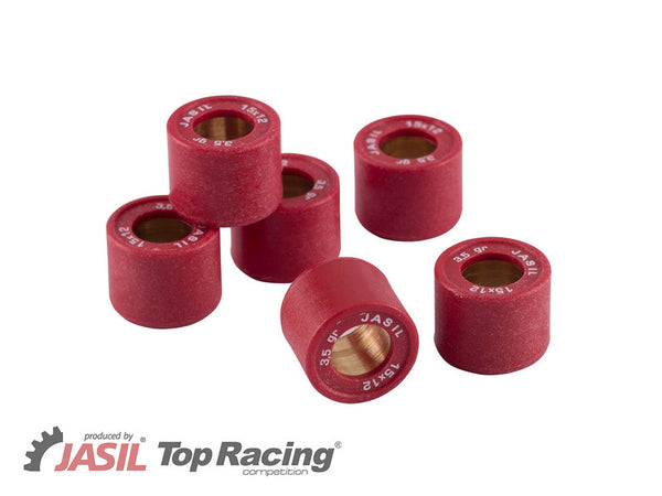 JASIL Variator Rollers Set 15x12mm 3,5gr - 6 pieces