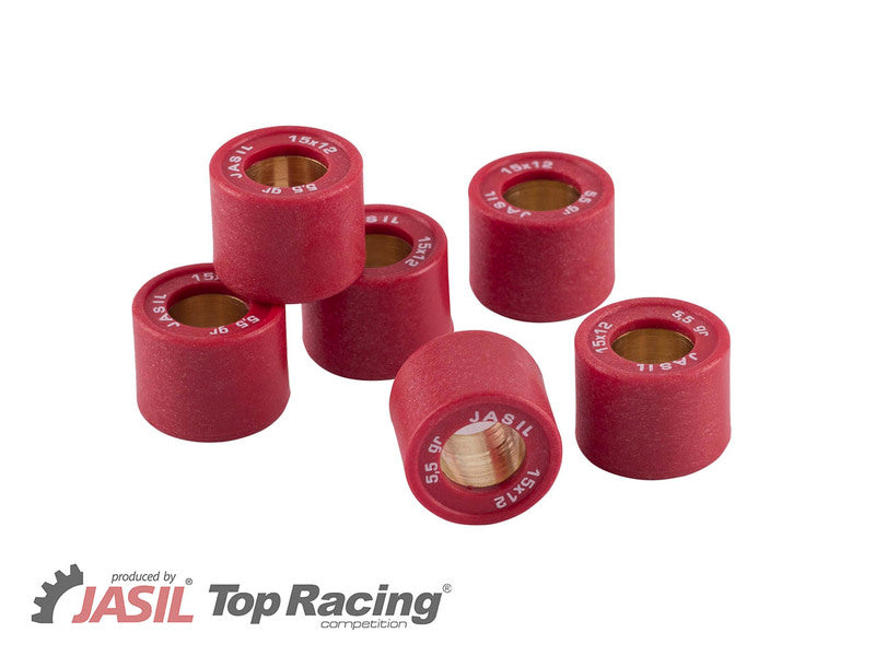 JASIL Variator Rollers Set 15x12mm 5,5gr - 6 pieces