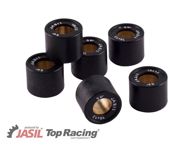 JASIL Variator Rollers Set 16x13mm 5gr - 6 pieces